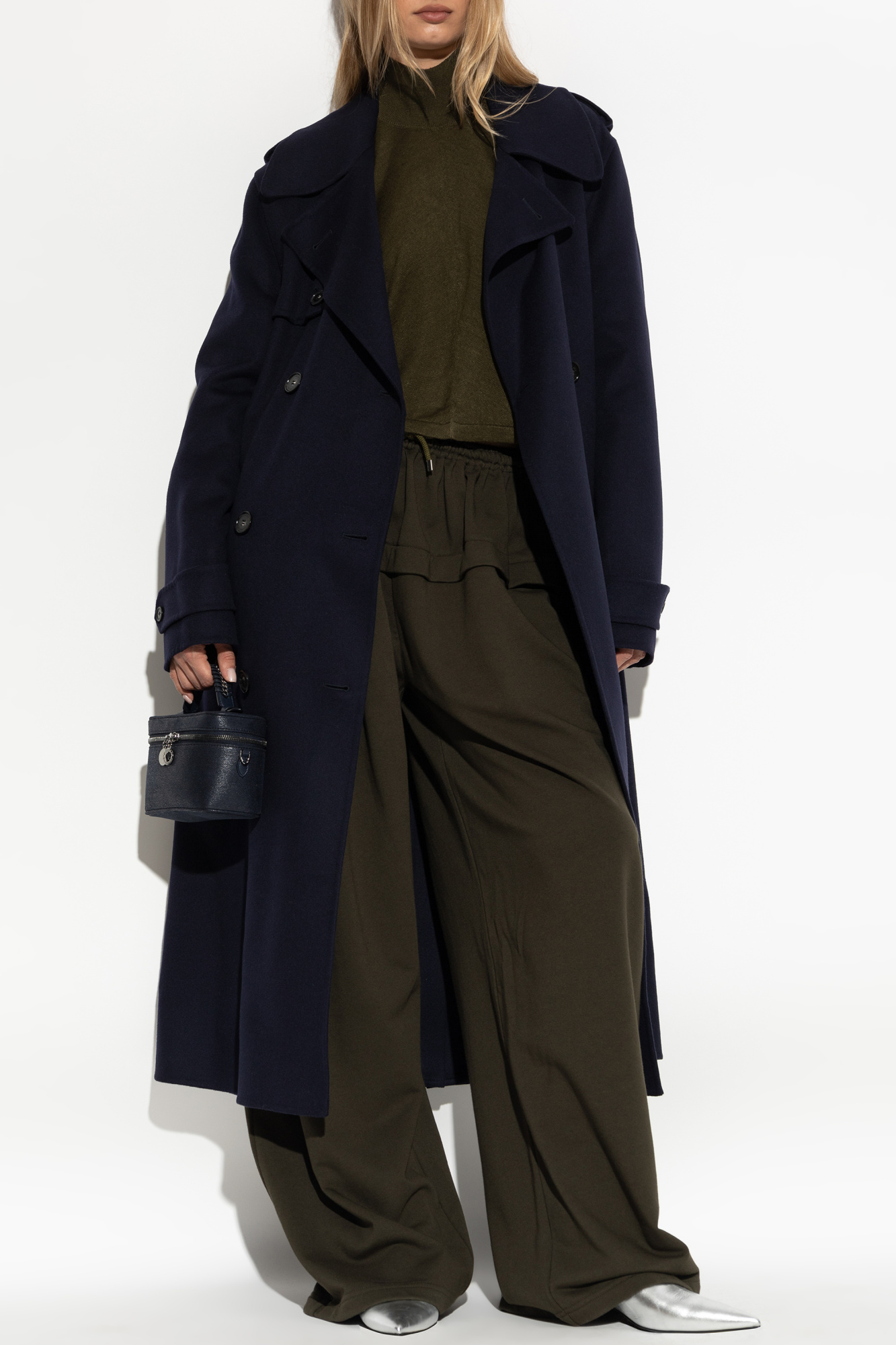 Stella McCartney Coat with belt | Women's | Vitkac